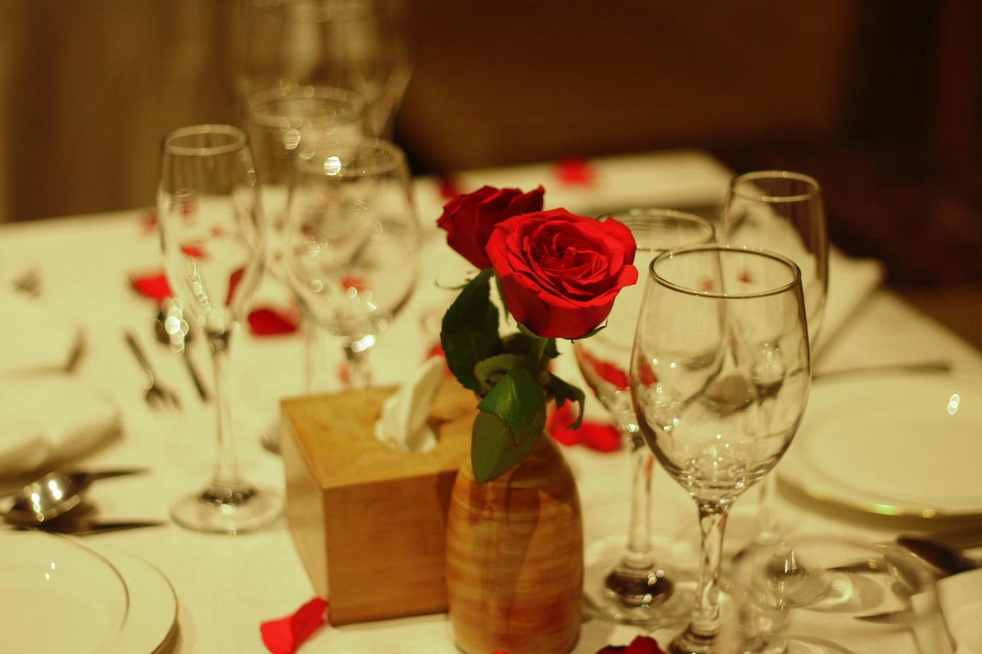 Basera Boutique Hotel Kathmandu Exterior photo A table set for a meal