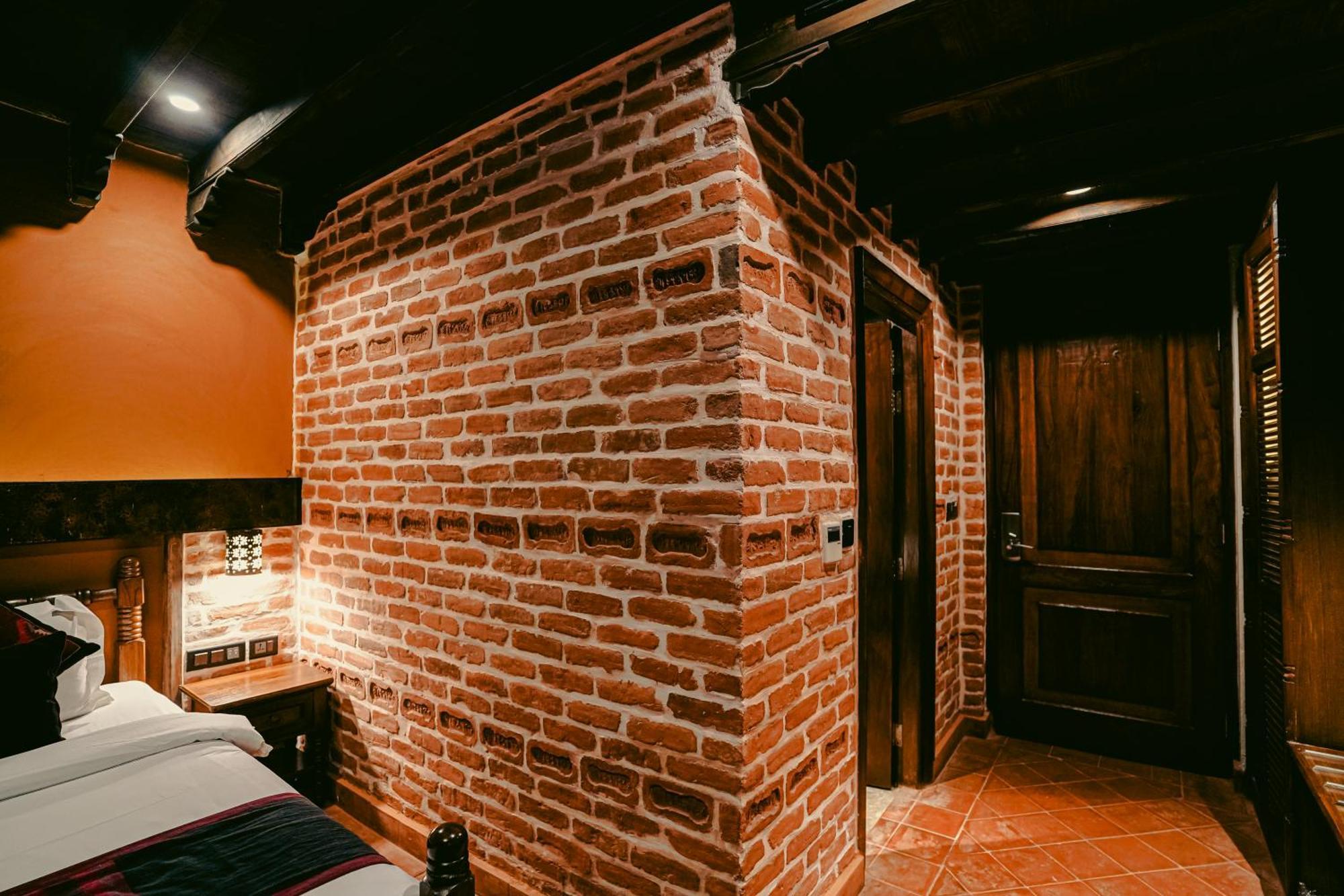 Basera Boutique Hotel Kathmandu Exterior photo Interior of the restaurant